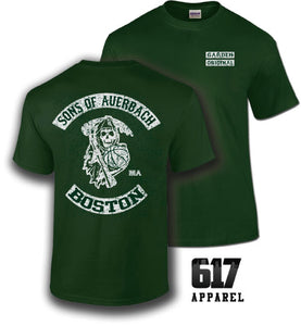Sons of Auerbach Ladies Boston Basketball T-Shirt