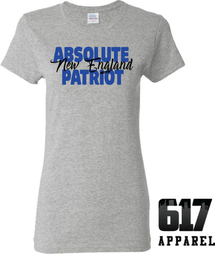 Absolute Patriot New England Ladies T-Shirt