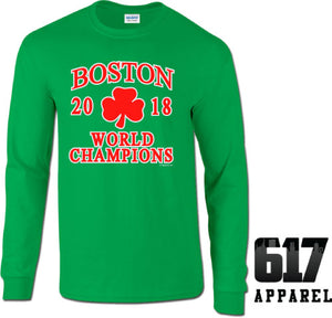 Boston World Champions 2018 Long Sleeve T-Shirt