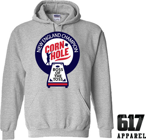 Corn Hole Champion Foxborough Football Tailgating Hoodie