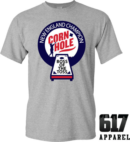 Corn Hole Champion Foxborough Football Tailgating Youth T-Shirt