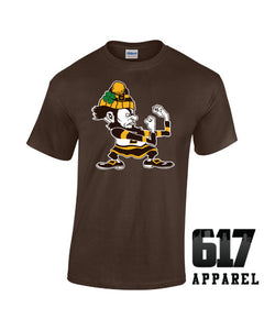 Smack Apparel Boston A Hockey Town with A Drinking Problem Shirt | Boston Pro Hockey Apparel | Shop Unlicensed Boston Gear Small / Long Sleeve / Black