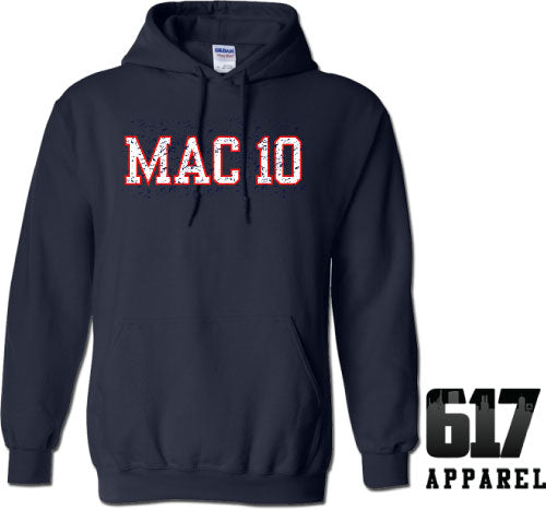 MAC 10 Jones New England Football Hoodie