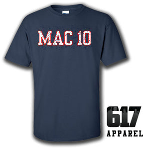 MAC 10 Jones New England Football Youth T-Shirt