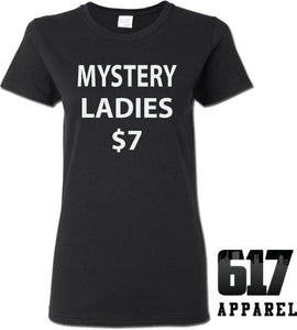 One Medium LADIES Mystery T-Shirt $7