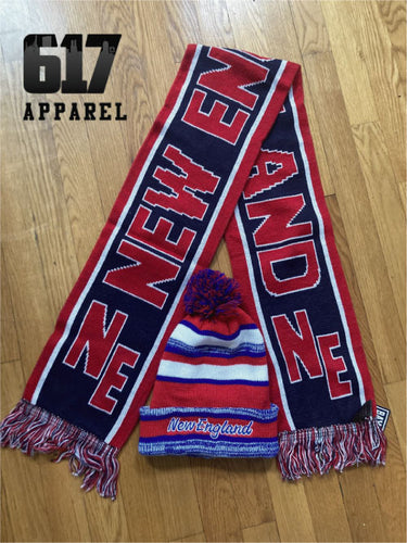 New England Winter Hat and Scarf