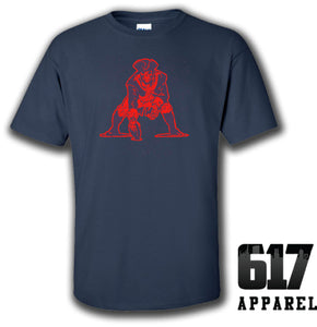 Pat the Skeleton Navy with Red Youth T-Shirt