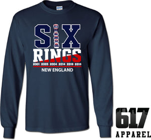 SIX RINGS Chamionship Long Sleeve T-Shirt