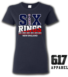 SIX RINGS Championship Ladies T-Shirt