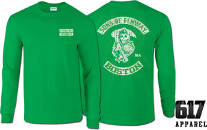Sons of Fenway Boston Baseball Long Sleeve T-Shirt
