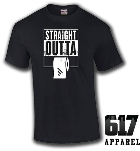 Straight Outta Toilet Paper Coronavirus COVID-19 Unisex T-Shirt