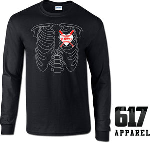 X-RAY Boston Baseball Long Sleeve T-Shirt