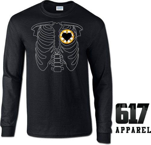 X-RAY Boston Hockey Long Sleeve T-Shirt