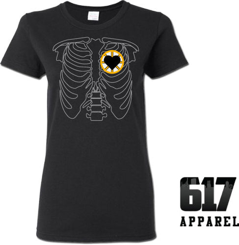 X-RAY Boston Hockey Ladies T-Shirt