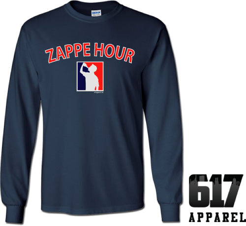 Zappe Hour New England Football Bailey Long Sleeve T-Shirt
