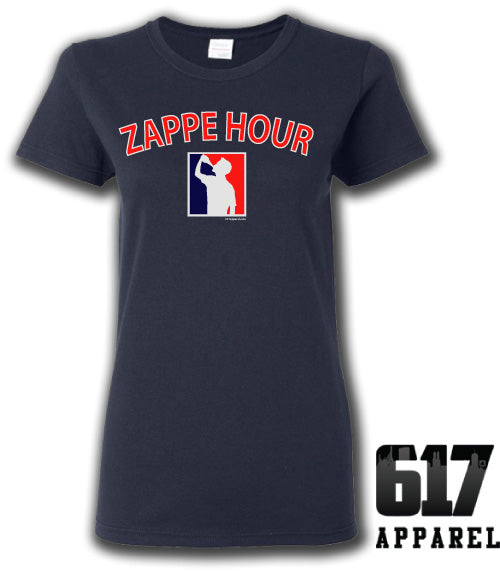 Zappe Hour New England Football Bailey Ladies T-Shirt