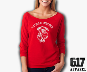 Bitches of Belichick Ladies 3/4 Raglan T-Shirt