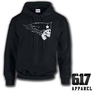 New England Flying Skull Hoodie