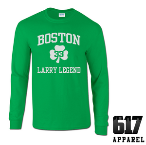 Larry Legend 33 Boston Long Sleeve T-Shirt