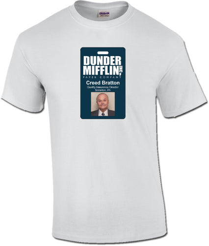 Creed Bratton company ID The Office Unisex T-Shirt