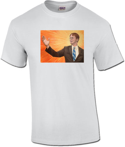 The Messiah Painting of Dwight K Schrute inspired by The Office Unisex T-Shirt