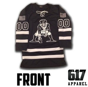 Skeleton shop hockey jersey